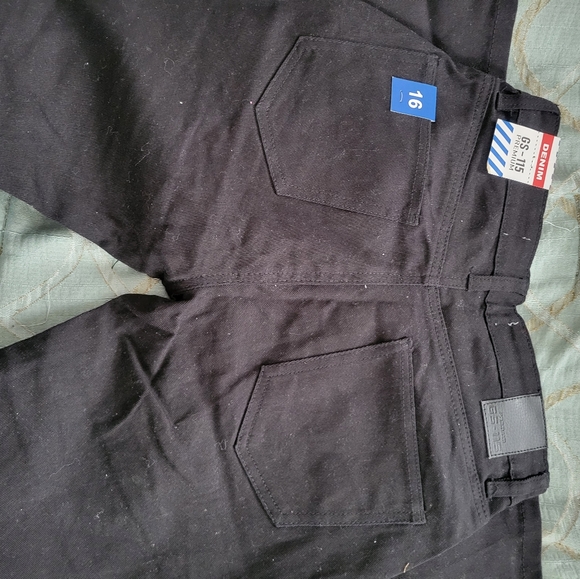 Boy's Black Jeans, new - Picture 3 of 5